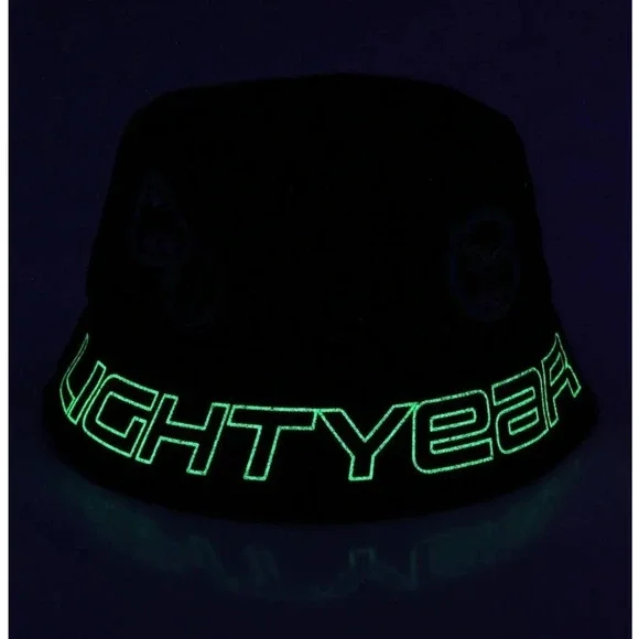 Disney Pixar Lightyear Star Command Patches Youth Glow-in-the-Dark Bucket Hat - Picture 2 of 3